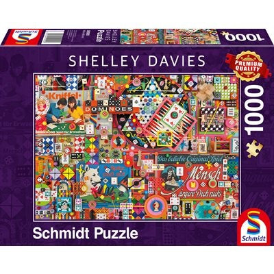 1000 Shelley Davies: Vintage Board Games