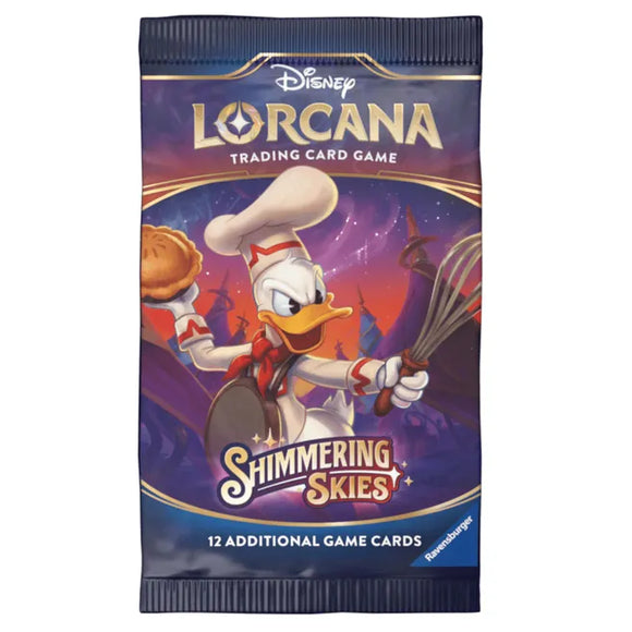 Disney Lorcana Shimmering Skies Booster Packs