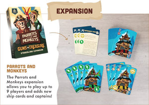 Guns or Treasure:  Parrots and Monkeys Expansion