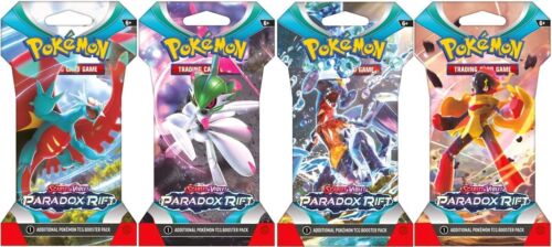 Pokemon SV4 Paradox Rift Sleeved Packs