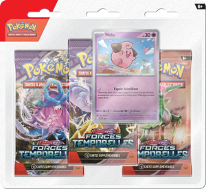 Pokemon SV5 Temporal Forces 3-Pack Blister