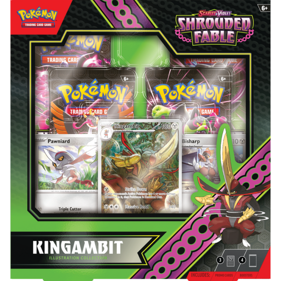 Pokemon SV6.5 Shrouded Fable Kingambit Illustration Collection