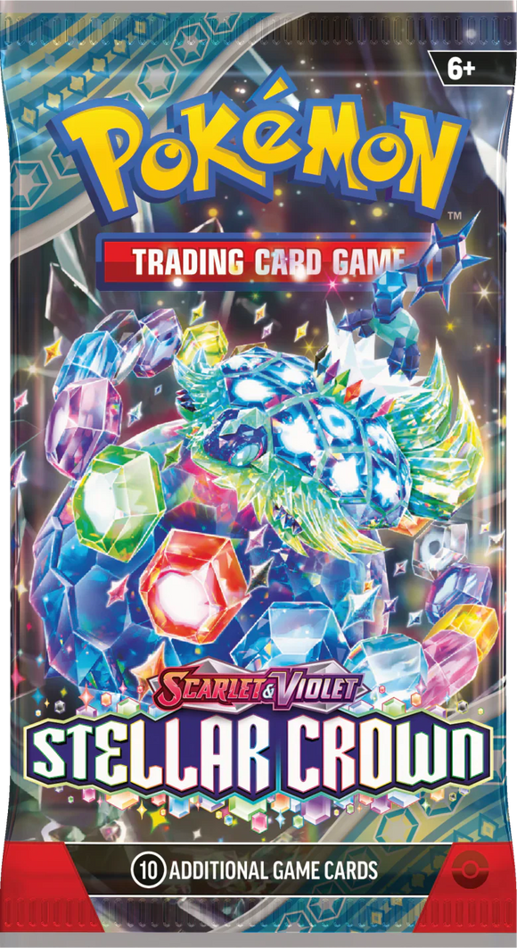 Pokemon SV7 Stellar Crown Booster Pack