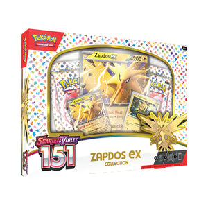 Pokemon Scarlet Violet 3.5 151 Zapdos Ex Collection