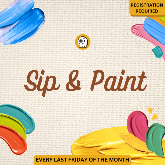 Sip & Paint @ Funny Bones (Ages 16+)