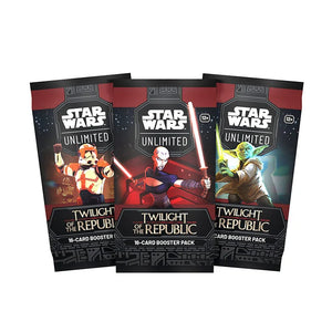 Star Wars Unlimited: Twilight Of The Republic - Booster Packs