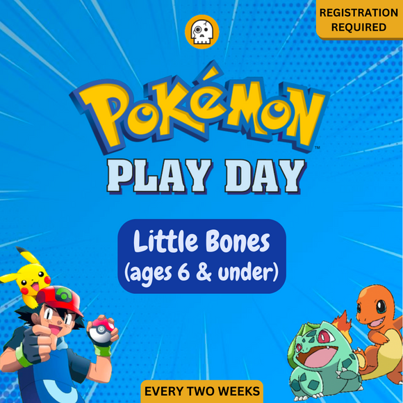 Pokémon Play Day (Little Bones for up to 6 years old)