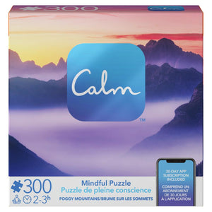 300 Calm Puzzle Foggy Mountains