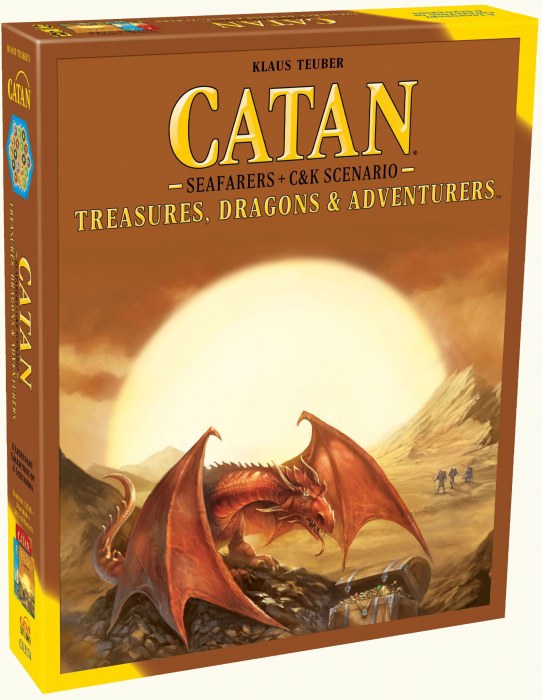 Catan Expansion: Treasures, Dragons & Adventurers