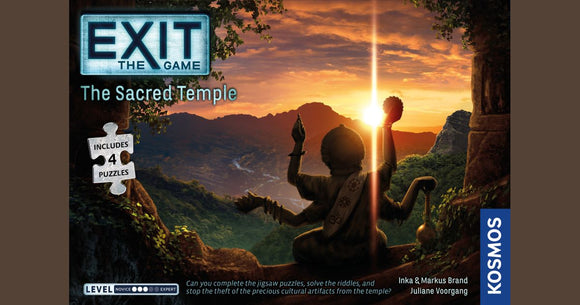 Exit: The Sacred Temple (with Puzzle)