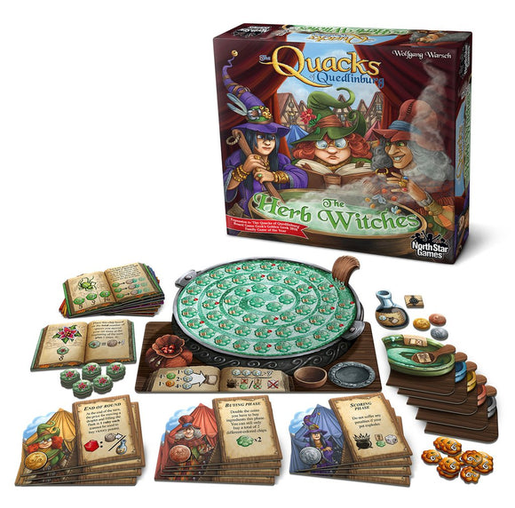 The Quacks Of Quedlinburg: The Herb Witches Expansion