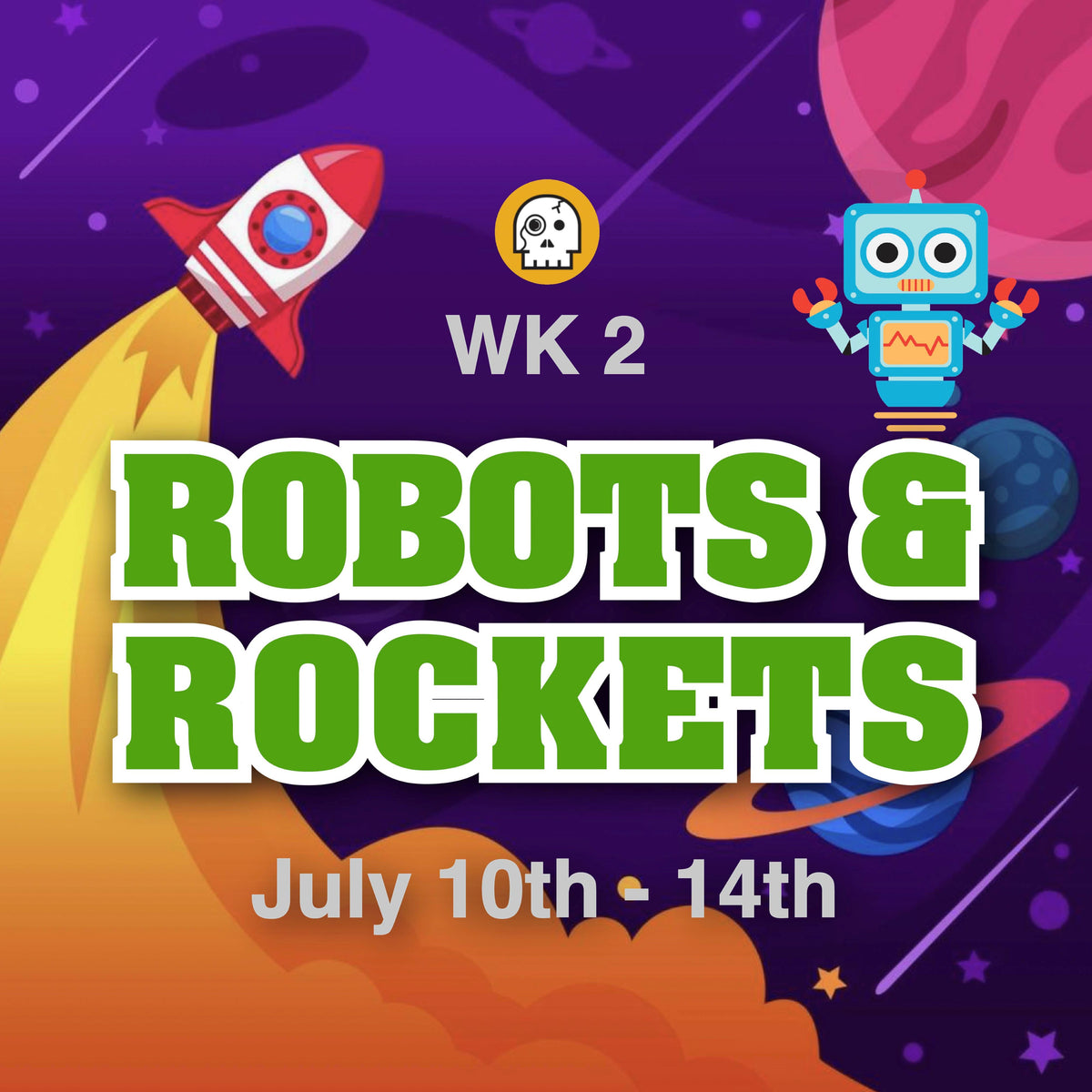 SEP 2023 Week 2 Robots and Rockets (July 10th 14th) Funny Bones